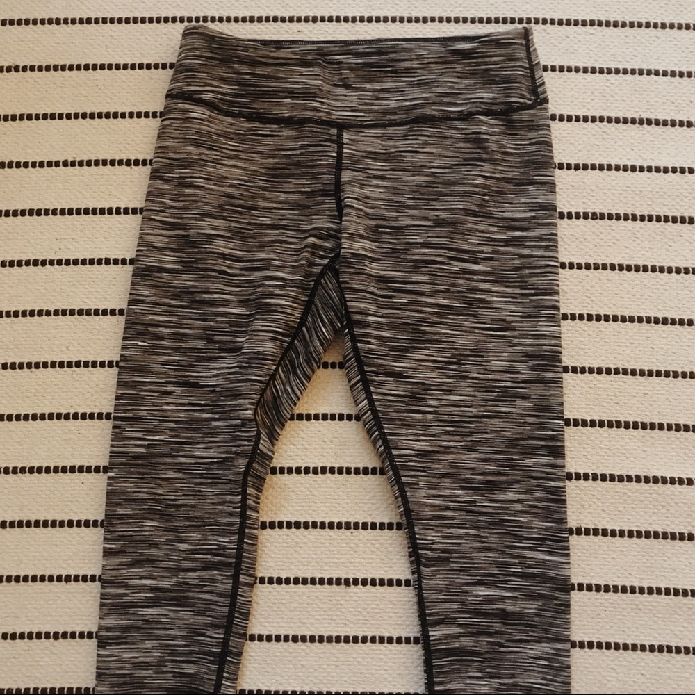 zella gray yoga workout pants | s